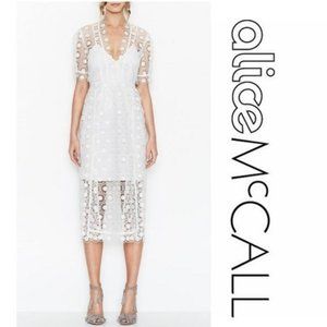 NWT Alice McCall Californian Dream Dress in White